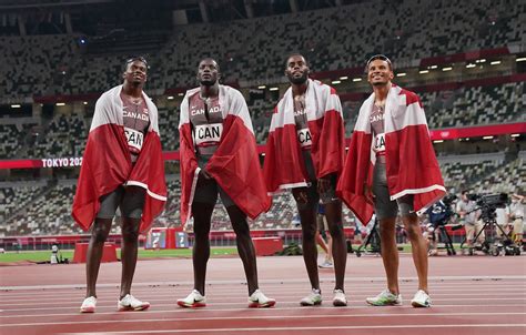 Canadian men’s 4x100m relay team to receive silver medals in reallocation ceremony